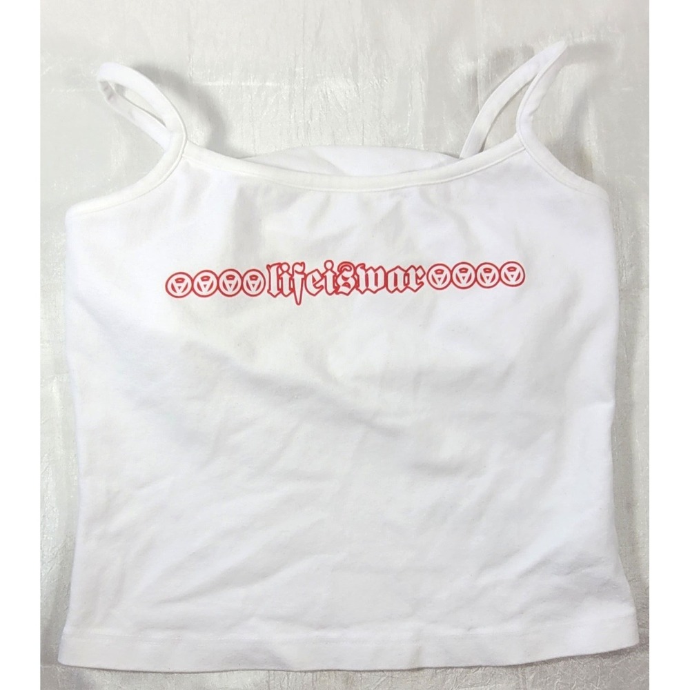 Lifeismar Women's Bra Lined Tank Top - White - Size XS
